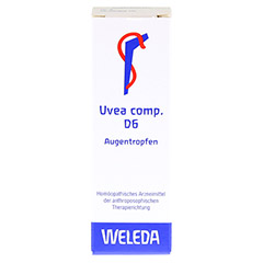 UVEA comp.D 6 Augentropfen 10 Milliliter N1 - Vorderseite