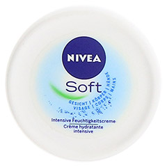 NIVEA SOFT Creme 50 Milliliter - Oberseite
