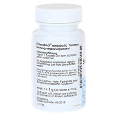 ENTEROBACT metabolic Tabletten 30 Stck - Rechte Seite