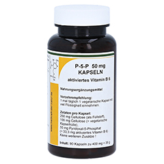 P-5-P 50 mg aktiviertes Vitamin B 6 Kapseln