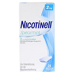 Nicotinell 2mg Spearmint 24 Stck - Vorderseite