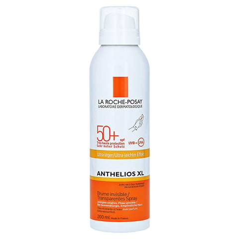 La Roche-Posay Anthelios Transparentes Spray XL LSF 50+ Körper Sonnenspray 200 Milliliter