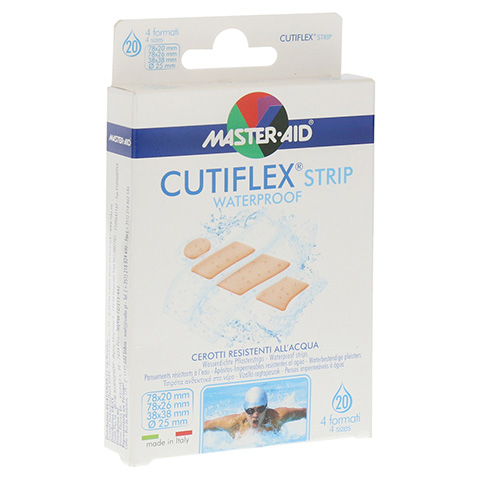 CUTIFLEX Folien-Pfl.Strips 4 Formate Master Aid 20 Stck