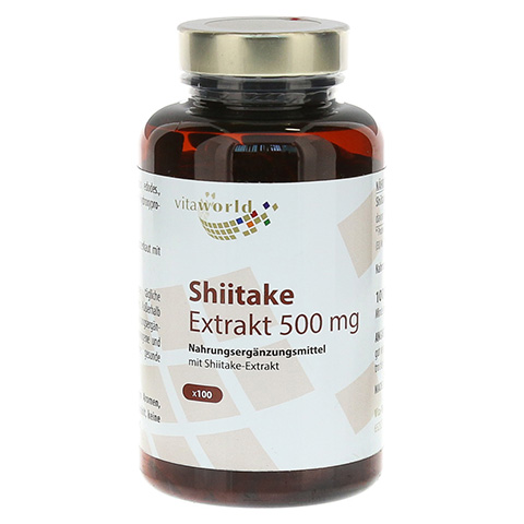 SHIITAKE EXTRAKT 500 mg Kapseln 100 Stück