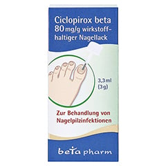 Ciclopirox beta 80mg/g 3.3 Milliliter N1 - Vorderseite
