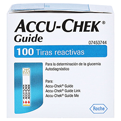 ACCU-CHEK Guide Teststreifen 100 Stück - Rechte Seite