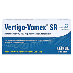 Vertigo-Vomex SR 30 Stck N2 - Vorderseite