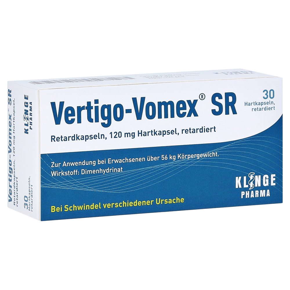 Vertigo-Vomex SR Retard-Kapseln 30 Stück