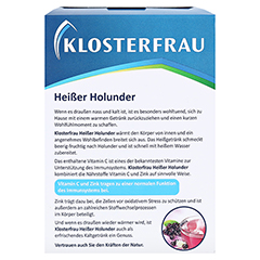 KLOSTERFRAU Broncholind heier Holunder Granulat 10x15 Gramm - Rckseite