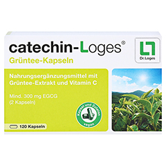 CATECHIN-Loges Grntee-Kapseln 120 Stck - Vorderseite