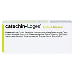 CATECHIN-Loges Grntee-Kapseln 120 Stck - Unterseite