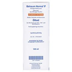 BALNEUM Hermal F flssiger Badezusatz 2x500 Milliliter N3 - Rechte Seite