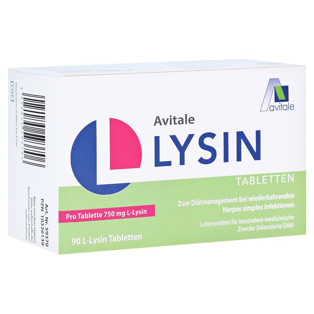 L Lysin Gegen Herpes