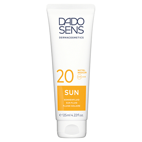 DADO SENS SUN SONNENFLUID SPF 20 - bei sonnenempfindlicher Haut 125 Milliliter