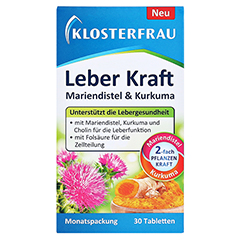 KLOSTERFRAU Leber Kraft Tabletten 30 Stck - Vorderseite