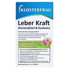 KLOSTERFRAU Leber Kraft Tabletten 30 Stck - Rckseite