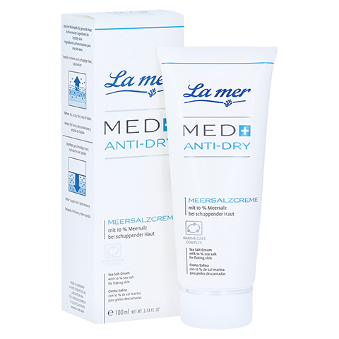 LA MER MED+ Anti-Dry Meersalzcreme o.Parfum 100 Milliliter
