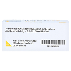 NICOTINSÄUREAMID 200 mg Jenapharm Tabletten 100 Stück N3 - Rückseite