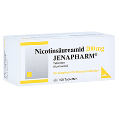 NICOTINSÄUREAMID 200 mg Jenapharm Tabletten 100 Stück N3