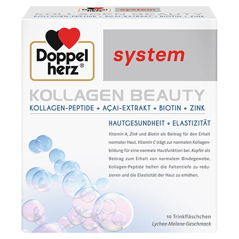 DOPPELHERZ Kollagen Beauty system Trinkflschchen 10 Stck