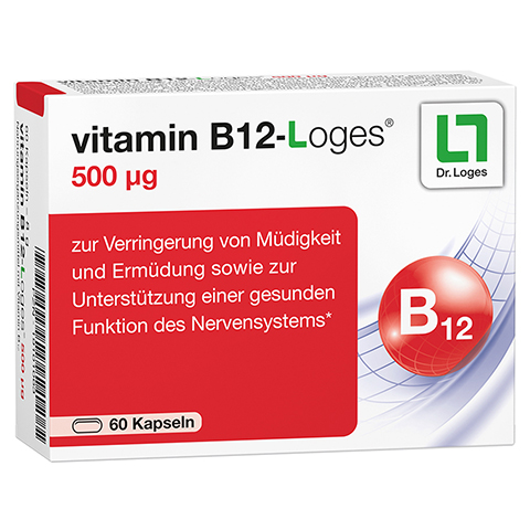 VITAMIN B12-LOGES 500 g Kapseln 60 Stck