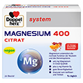 DOPPELHERZ Magnesium 400 Citrat system Granulat 20 Stck