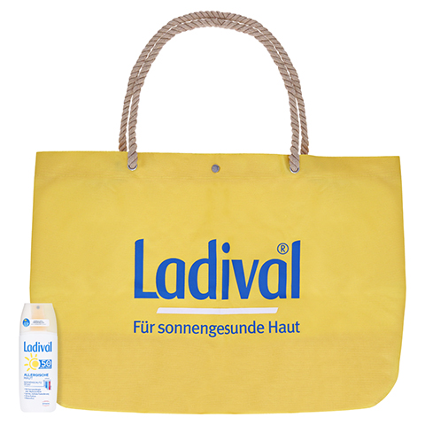 Ladival Allergische Haut Spray LSF 50+ + gratis Ladival Strandtasche 150 Milliliter