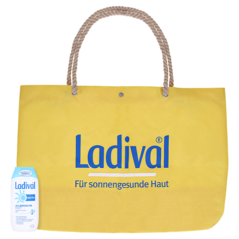 Ladival Allergische Haut Apres Gel + gratis Ladival Strandtasche 200 Milliliter
