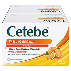 CETEBE Extra-C 600 mg Kautabletten 120 Stck