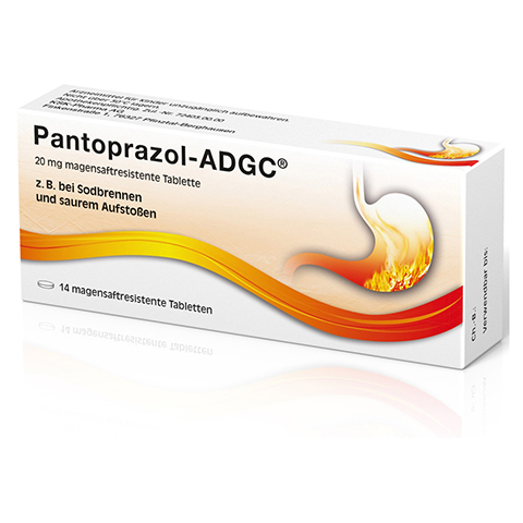 Pantoprazol-ADGC 20mg 14 Stck