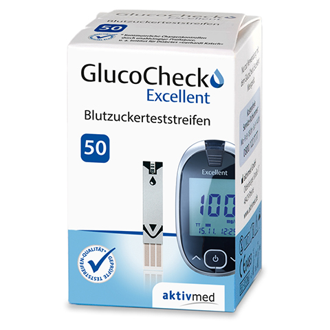 Gluco Check Excellent Teststreifen 50 Stck