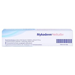 Mykoderm Heilsalbe Nystatin/Zinkoxid 100 Gramm N3 - Unterseite