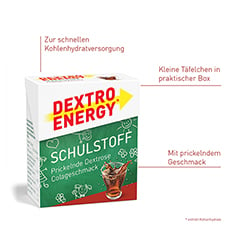 DEXTRO ENERGY Schulstoff ColaTfelchen 50 Gramm - Info 1