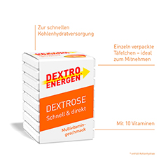 DEXTRO ENERGY Multivitamin Wrfel 1 Stck - Info 1