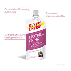 DEXTRO ENERGY Dextrose Drink blackcurrant 50 Milliliter - Info 1
