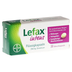 Lefax Intens Flüssigkapseln 250 mg Simeticon 20 Stück