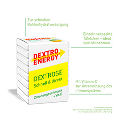 DEXTRO ENERGY Vitamin C Wrfel 1 Stck - Info 1