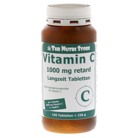 Vitamin C 1000 mg retard Langzeit Tabletten 150 Stück