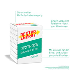 DEXTRO ENERGY Calcium Wrfel 1 Stck - Info 1