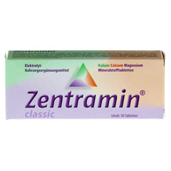 ZENTRAMIN classic Tabletten 50 Stück - Vorderseite