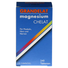 GRANDELAT MAG 60 MAGNESIUM Tabletten 240 Stück - Vorderseite
