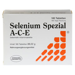 SELENIUM SPEZIAL ACE Tabletten 180 Stck - Vorderseite