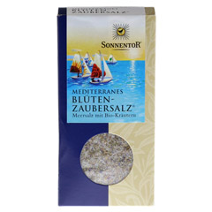 Sonnentor Mediterranes Bltenzauber Salz 120 Gramm - Vorderseite