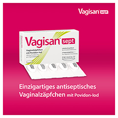 Vagisan sept Vaginalzpfchen mit Povidon-Iod 5 Stck N1 - Info 2