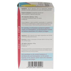 Spirulina 500 mg Bio Naturland Tabletten 240 Stück - Rechte Seite