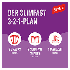 SLIM FAST Pulver Himbeere+weie Schokolade 365 Gramm - Info 3