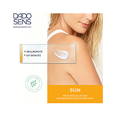 DADO SENS SUN SONNENFLUID SPF 20 - bei sonnenempfindlicher Haut 125 Milliliter - Info 4