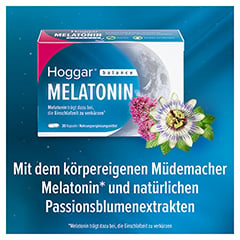 HOGGAR Melatonin balance Kapseln 30 Stck - Info 3