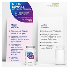MULTI 50+ Vitamin- & Mineralstoff-Komplex Kapseln 60 Stck - Info 4