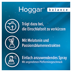 HOGGAR Melatonin balance Spray 20 Milliliter - Info 5
